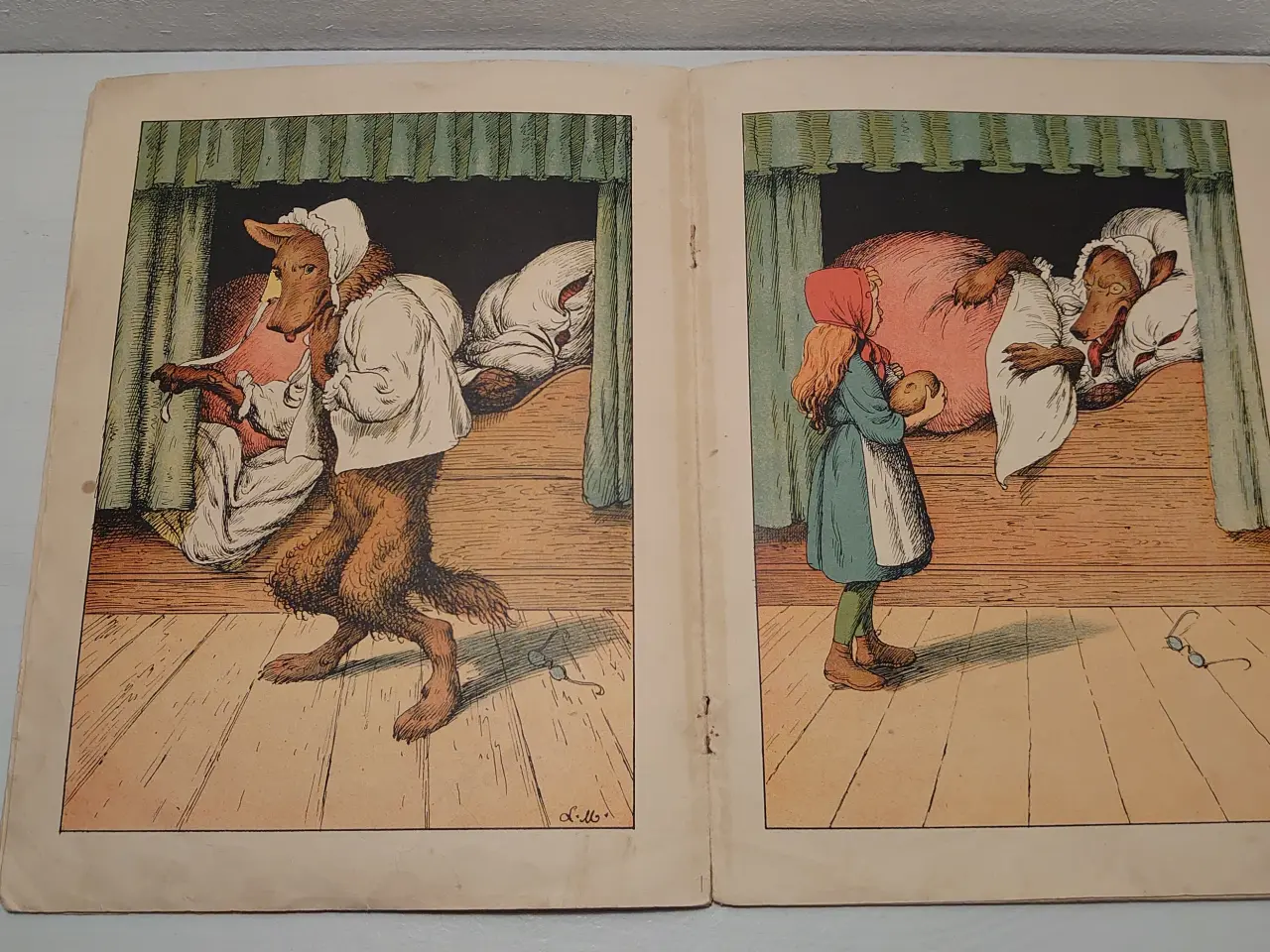 Billede 5 - Rødhætte. V/Axel og Louis Moe. Uden år (1893)