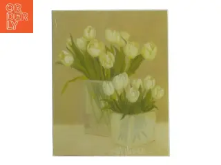 Dekorativt maleri med blomstermotiv