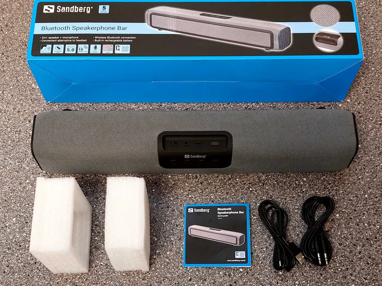 Billede 1 - Ny højtaler/SoundBar, Sandberg med Bluetooth 