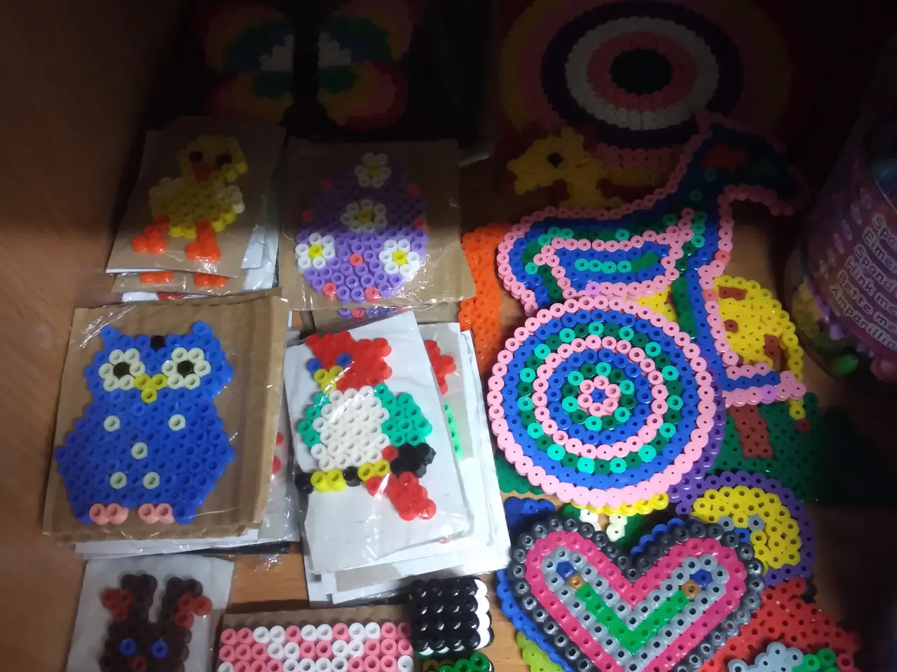 Billede 12 - Perler, plader, inspirationer og sæt