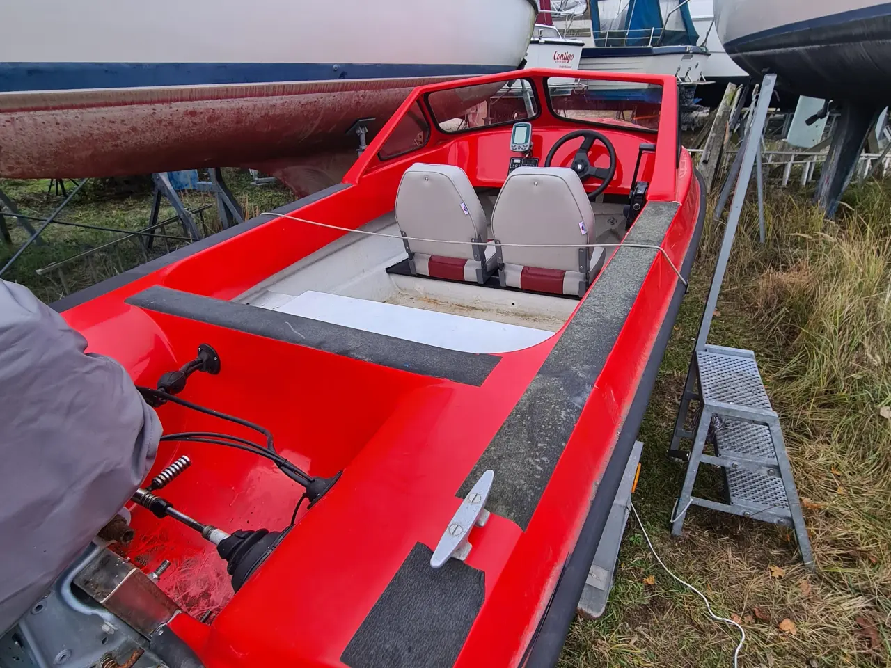 Billede 3 - Speedbåd med elstart - og med trailer