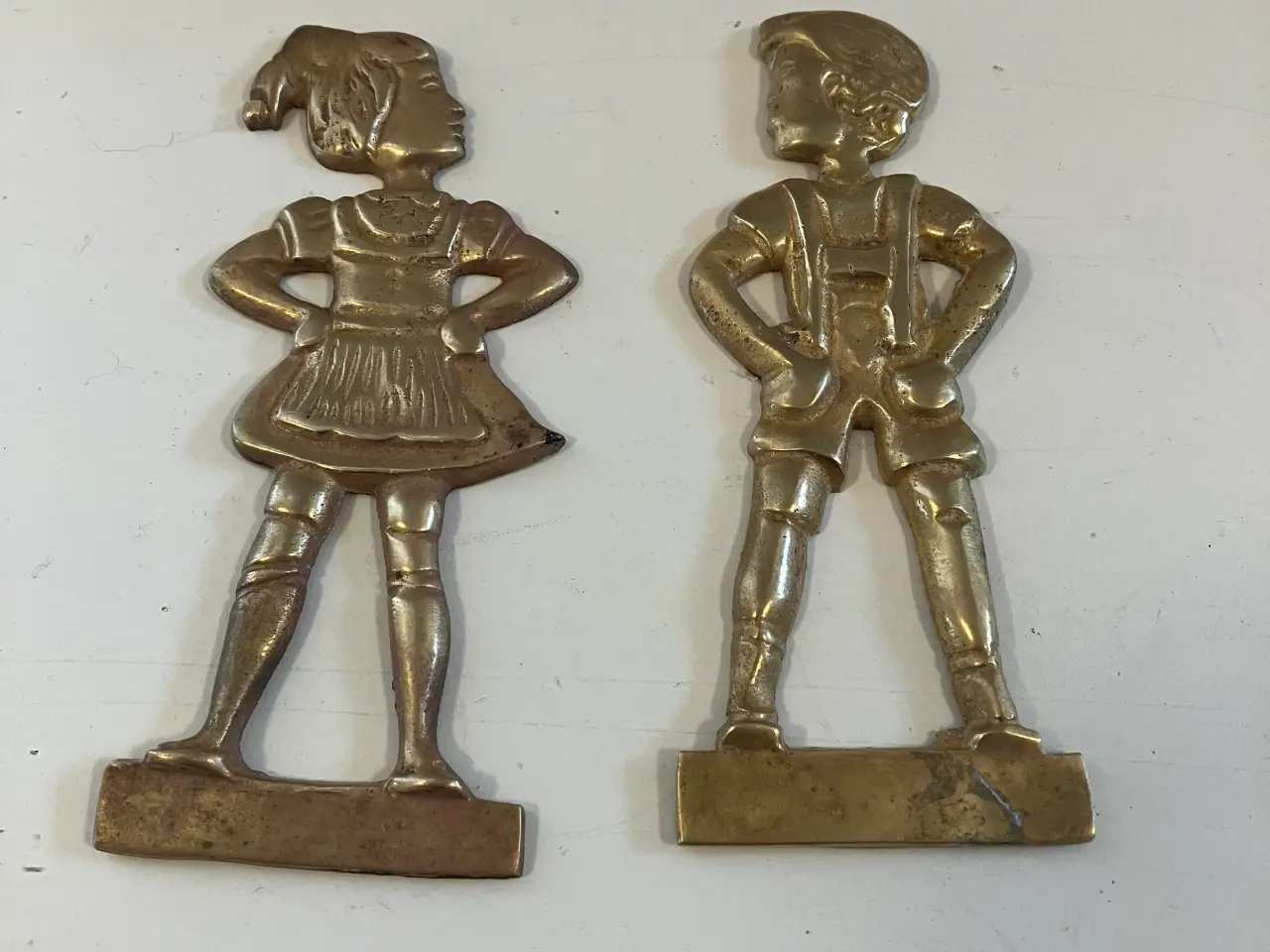 Billede 1 - Antikke tyske messing figurer