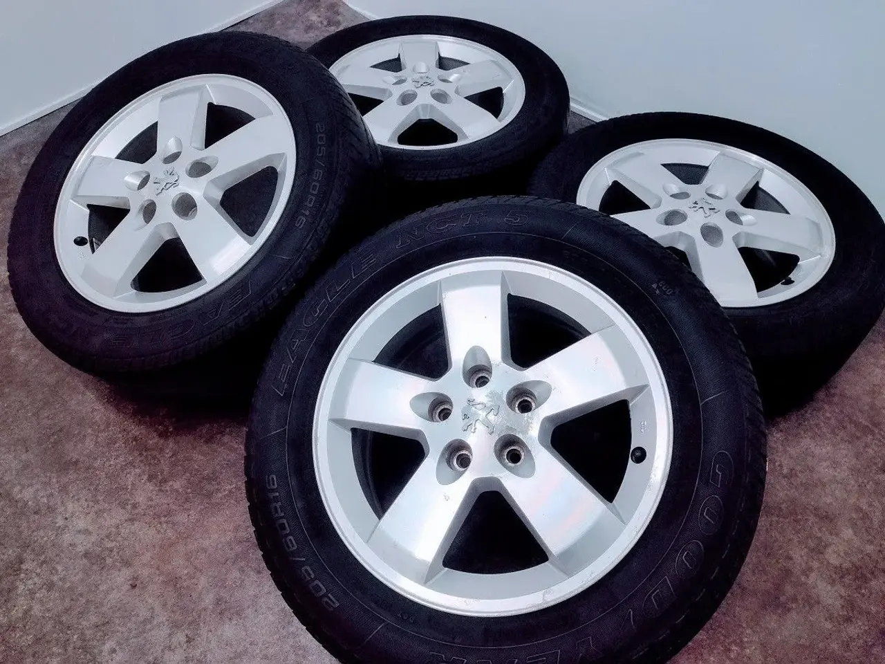 Billede 2 - 5x108 16" ET44 peugeot fælge