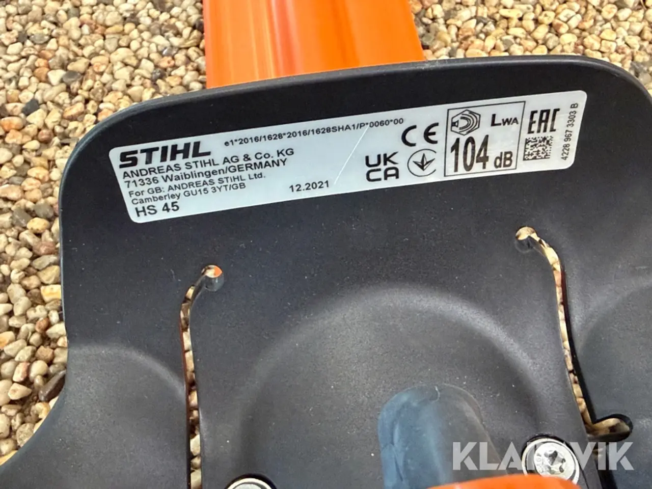 Billede 12 - Hækkeklipper Stihl HS45