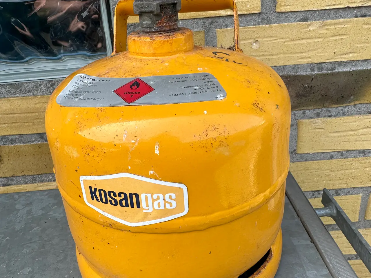 Billede 1 - 2 kg. Kosan gasflaske