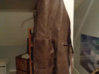 Læder forklæde