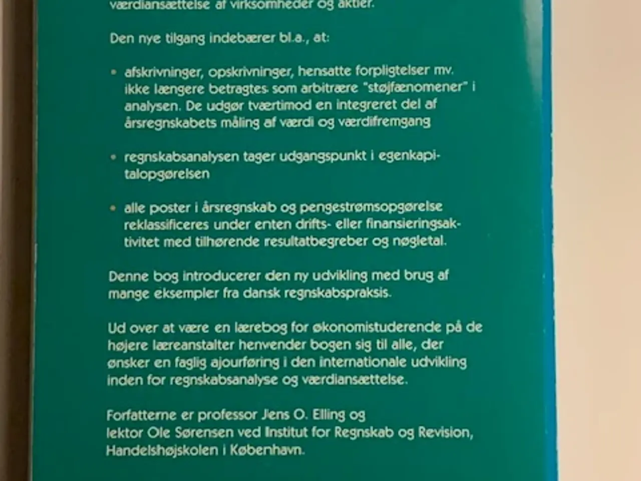 Billede 2 - Regnskabsanalyse og værdiansættelse - en praktisk 