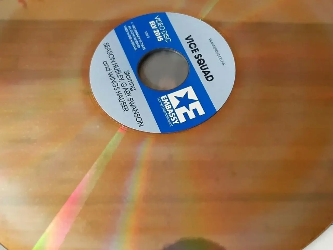 Billede 4 - Vice Squad, Laserdisc film, krimi