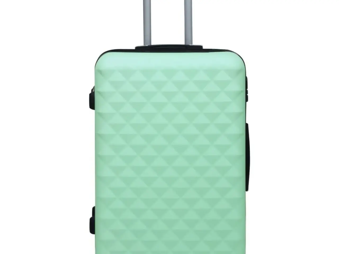 Billede 2 - Hardcase-kuffert i ABS - mintgrøn, 71 cm