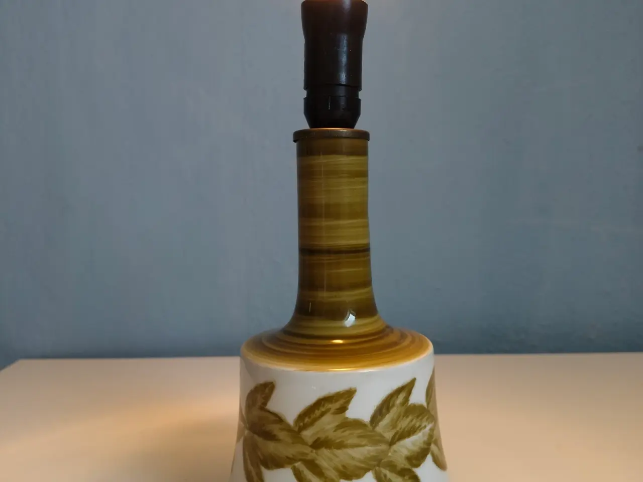 Billede 1 - Vintage porcelænslampe, Muschelreuth Bavaria 1971
