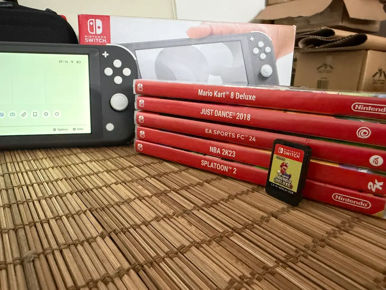 Billede 9 - Nintendo Switch Lite i grå + 6 spil og etui