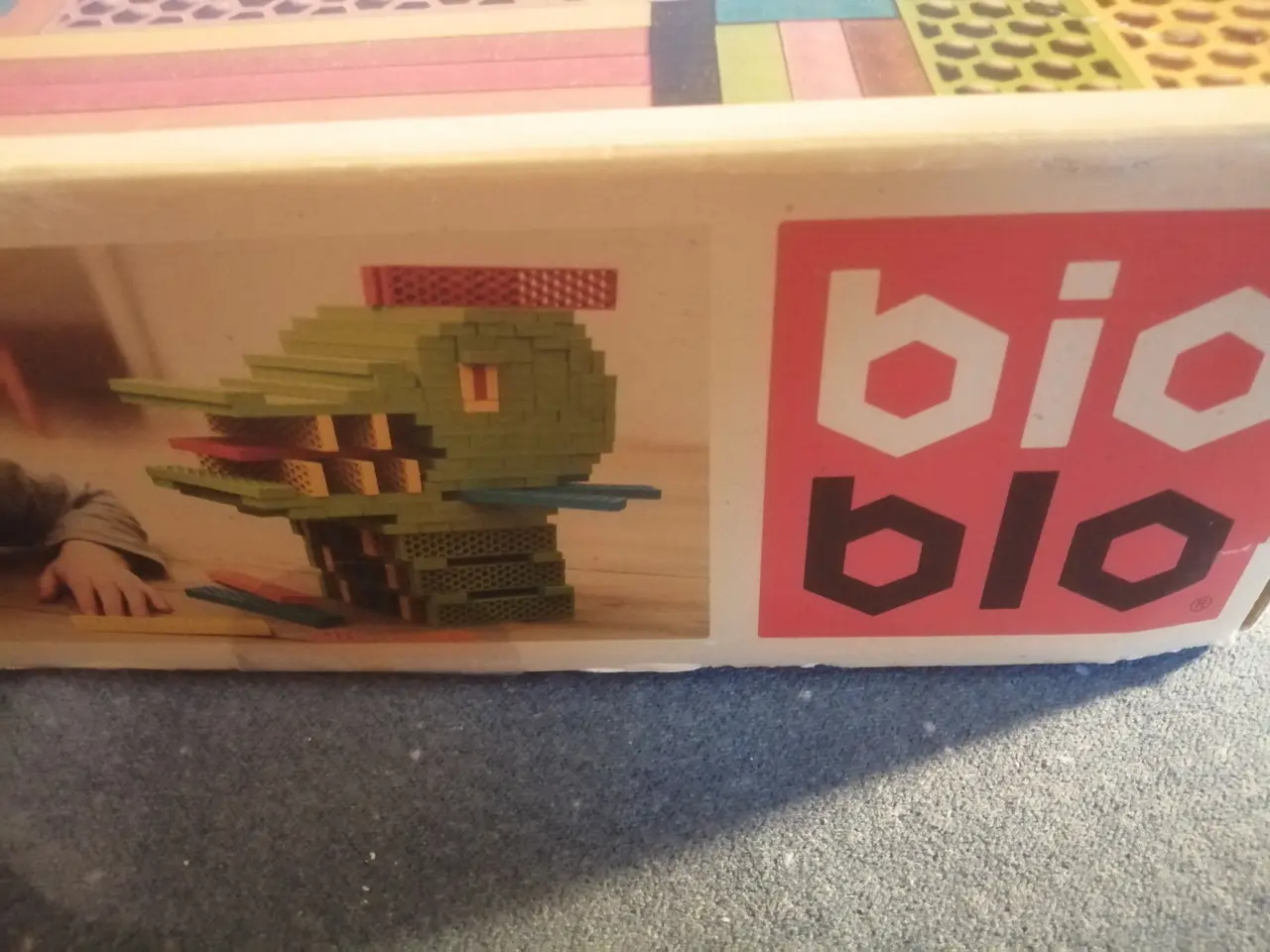 Billede 2 - Flot Kasse med Gamle Bio Blo Byggeklodser