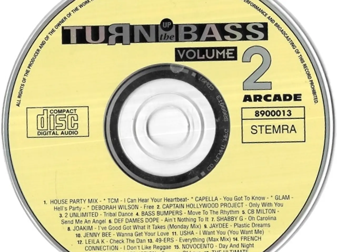 Billede 4 - Diverse kunstnere – Turn Up The Bass 2 – CD