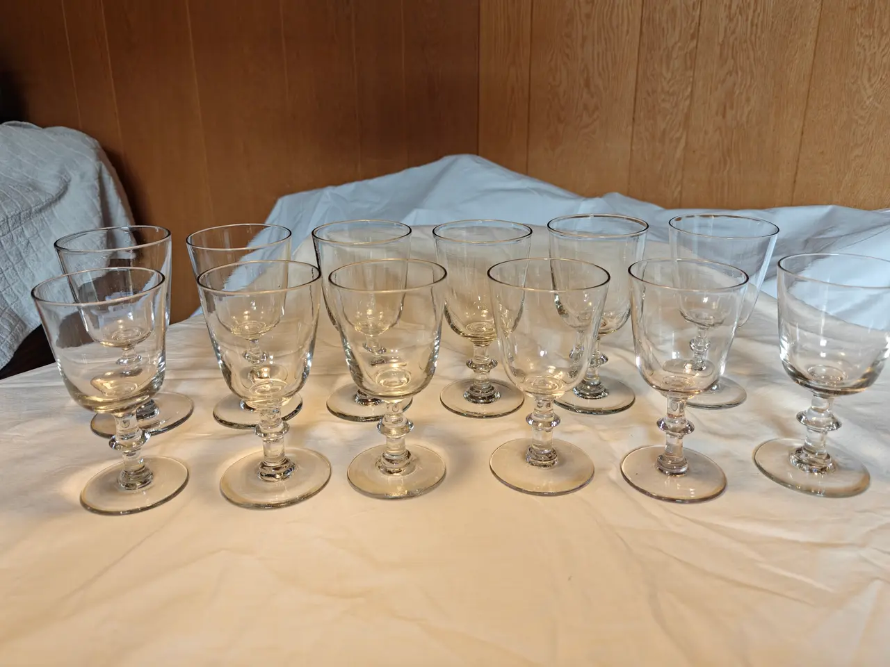 Billede 1 - Christian den 8./Berlinois glas uden slibninger 