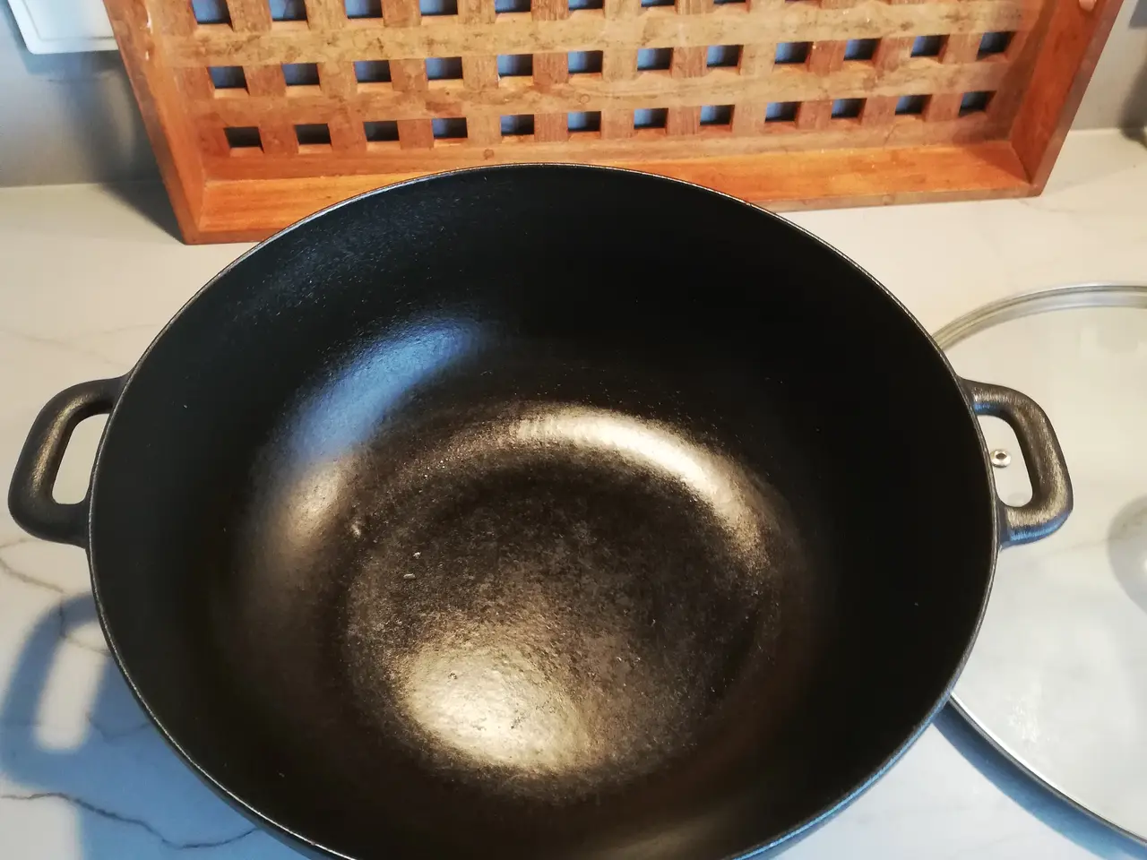 Billede 2 - Copco støbejernsgryde ø32cm inkl. låg