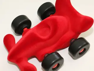 Rød bil