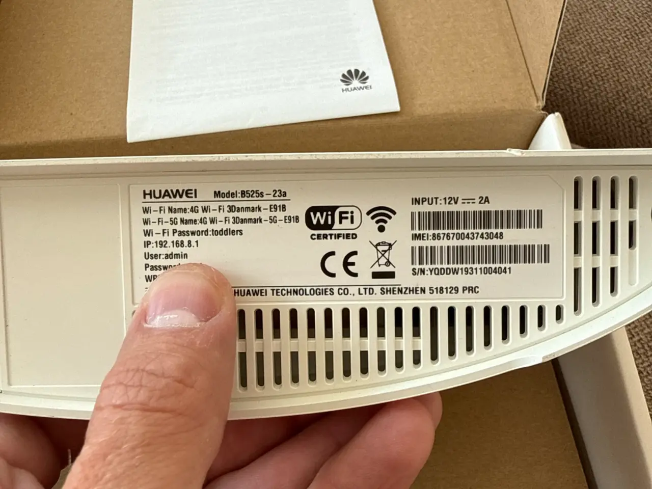 Billede 4 - Huawei B715 4G router hvid
