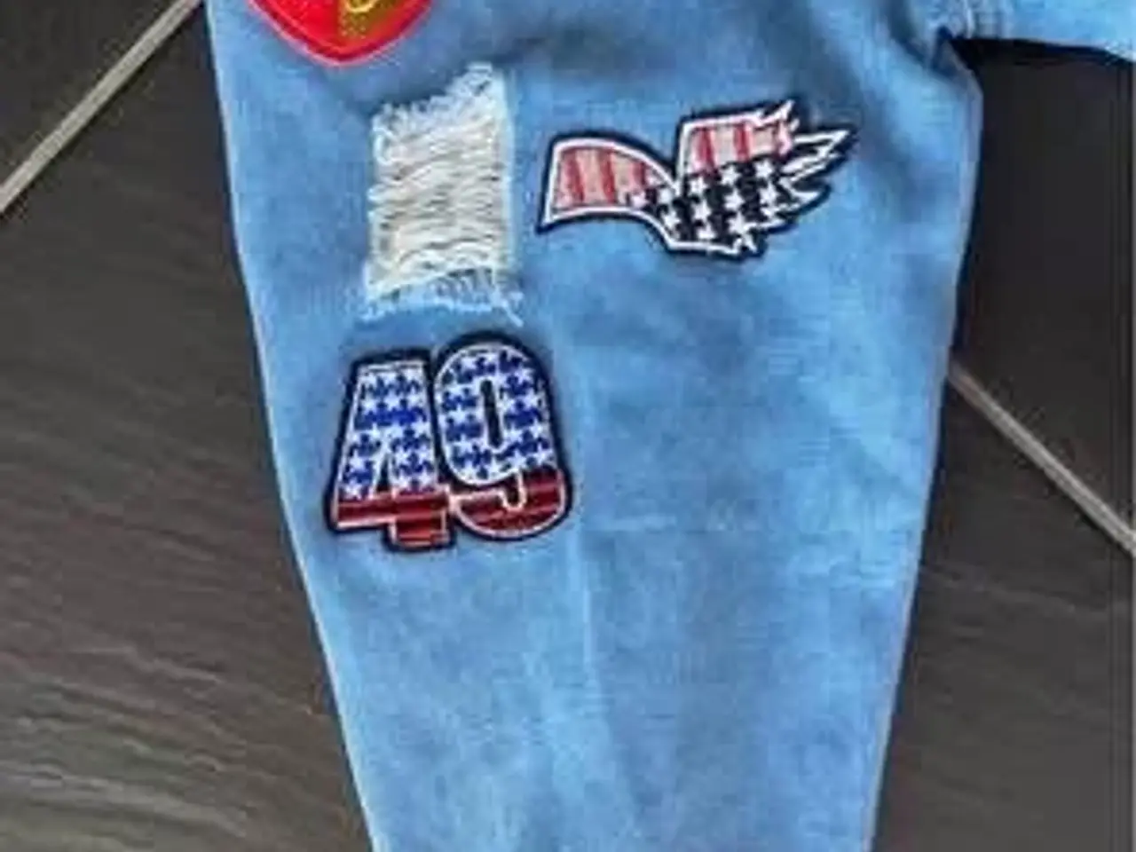 Billede 4 - Smart cowboyjakke med påsyede badges