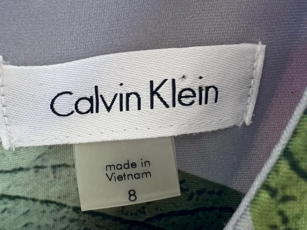 Billede 4 - Calvin Klein Festkjole m/Halvåbne Ærmer. Str. 36/3