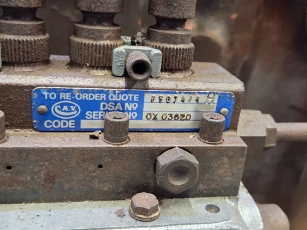 Billede 3 - Valmet 411DL Motor (Gangbar)