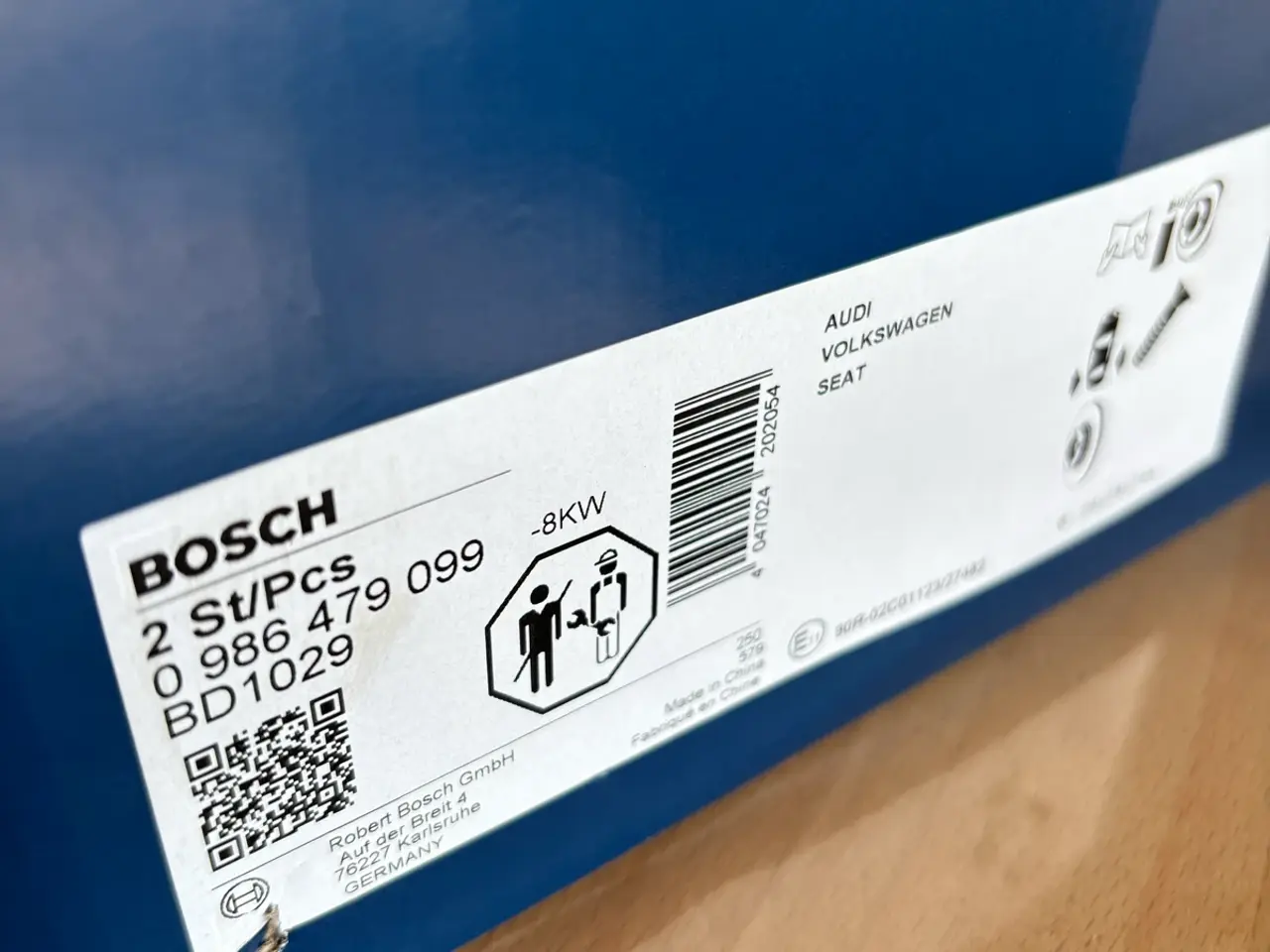 Billede 4 - Nye Bagbremser Bosch Vw