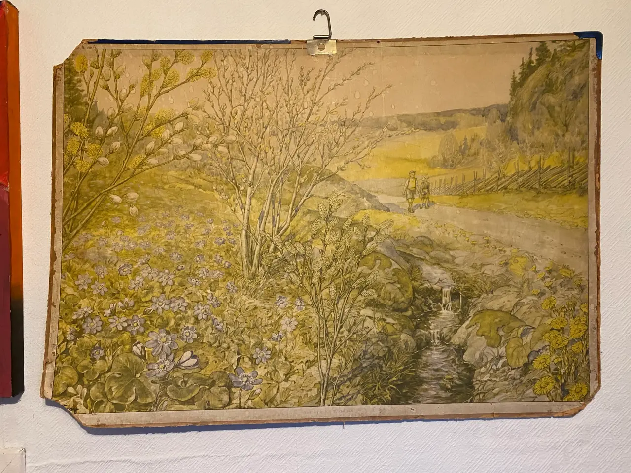 Billede 1 - Anskuelsestavle svensk forårsnatur