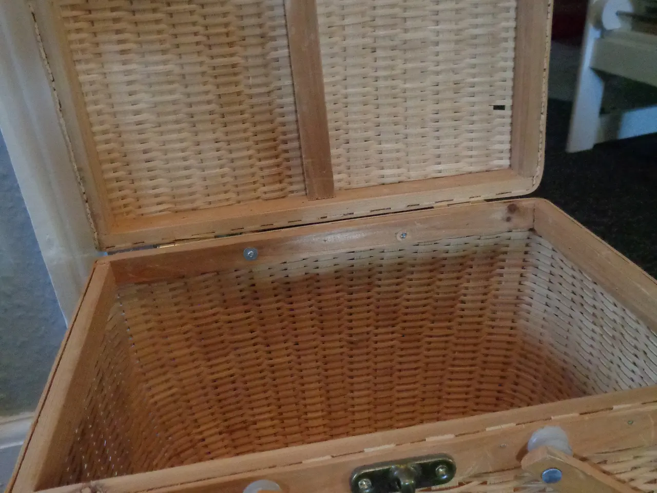 Billede 5 - Skøn picnic kurv med håndtag