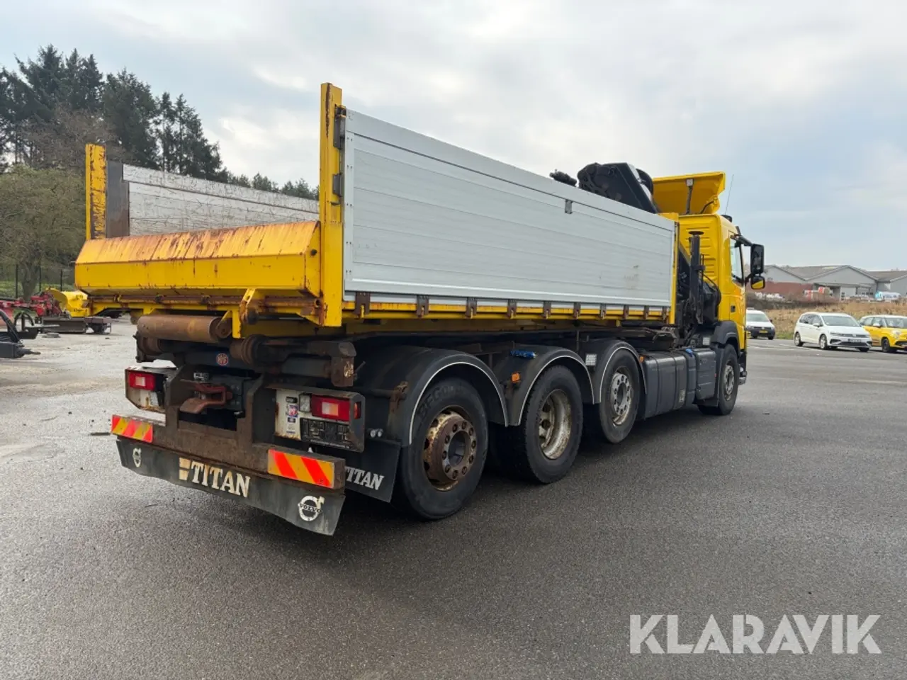 Billede 5 - Lastbil Volvo FM 420 med kran 19,2 tonsmeter