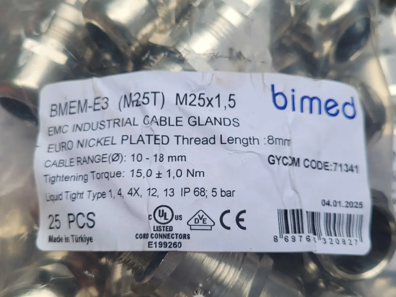 Billede 2 - Kabel gennemføring 