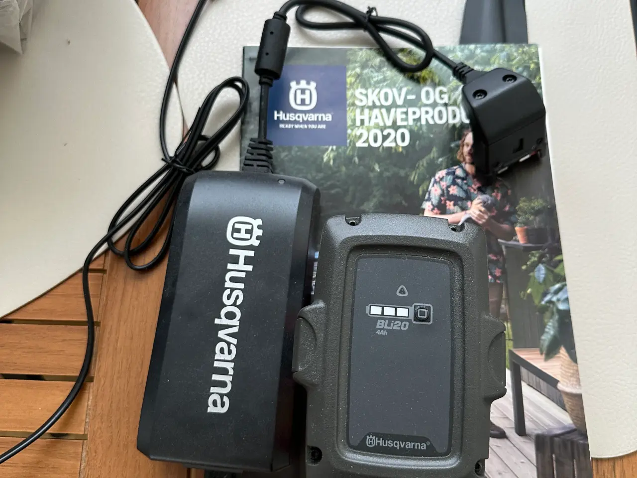 Billede 3 - Bio Plæneklipper m. Batteri