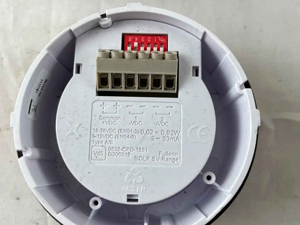 Billede 5 - Fulleon ROLP/SV 0832-CPD-1651 Fire Alarm Sounder