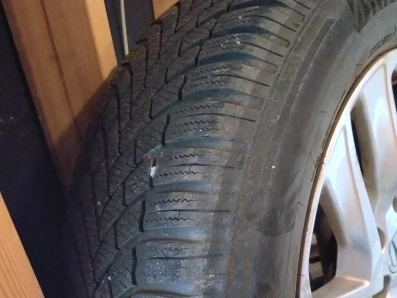 Billede 2 - Originale honda alufælge med Bridgestone vinterdæk