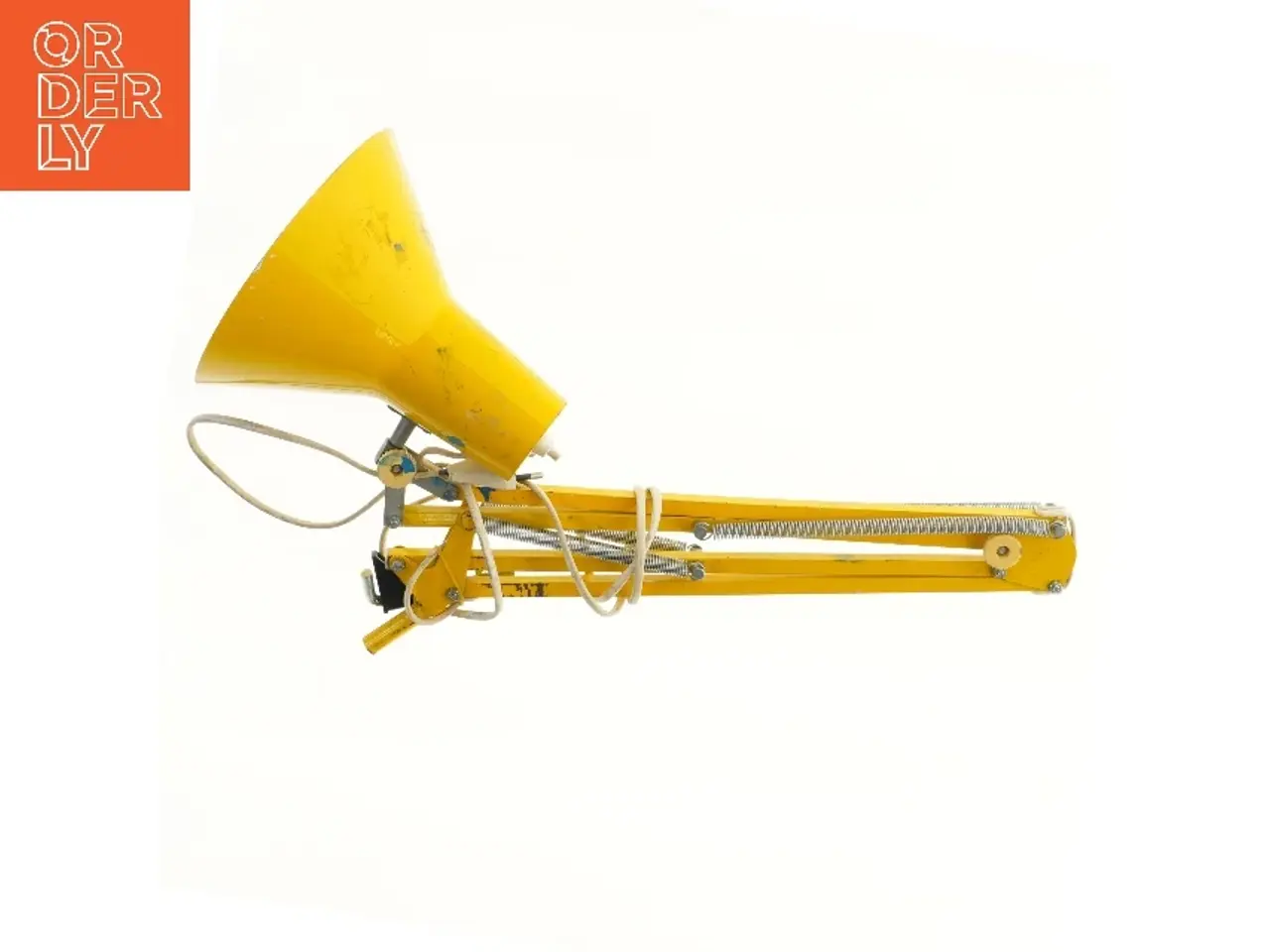 Billede 1 - Gul arkitektlampe (str. 55 cm)