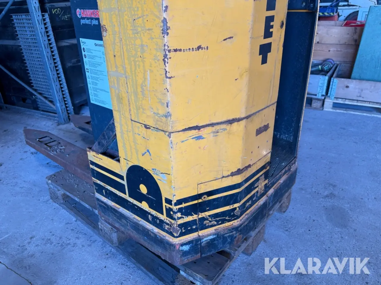 Billede 9 - Elektrisk stabler med ståplatform Atlet
