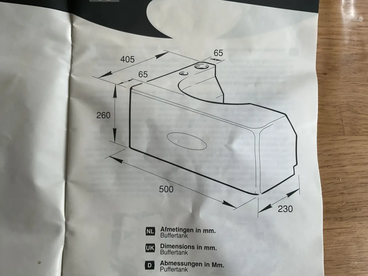 Billede 2 - Holdings tank til rm69 toilet