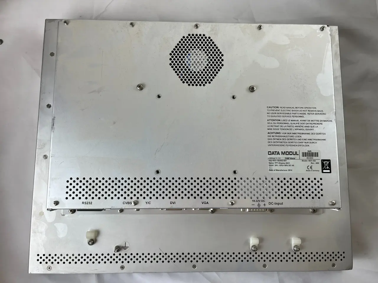 Billede 11 - DATA MODUL 17" TFT-Display 6021-SD 24V DC HMI