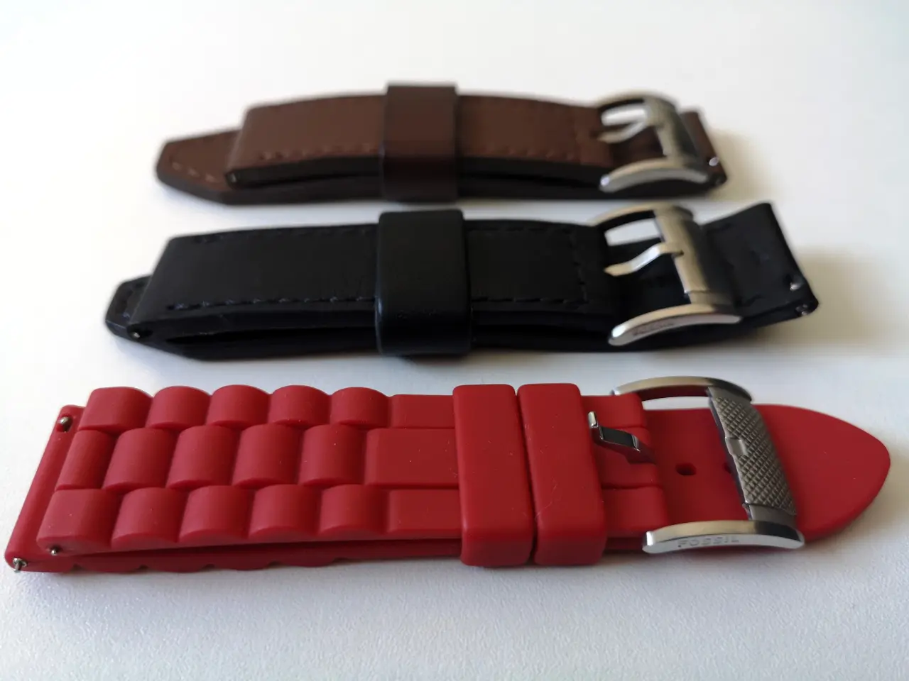Billede 14 - 6 x Fossil herreur + 3 x Fossil armbånd
