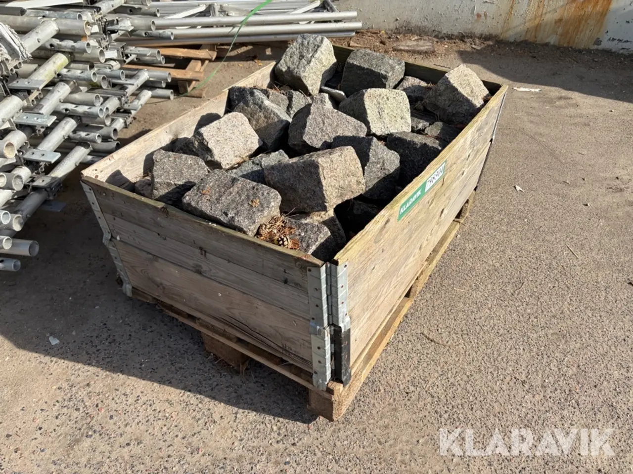 Billede 1 - Chaussésten i granit 1 palle