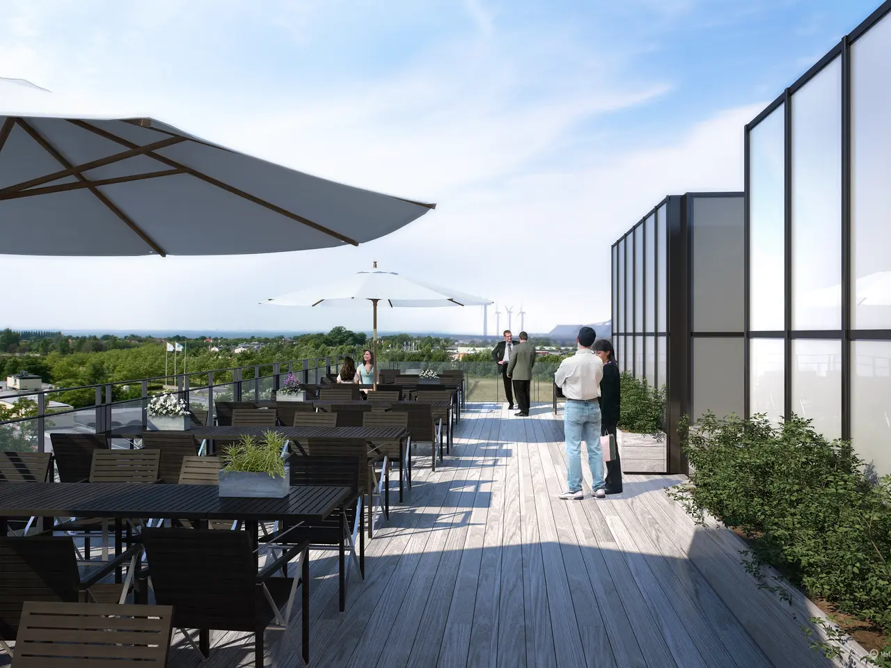 Billede 3 - 11.300 m² kontor i kommende grønt byggeri