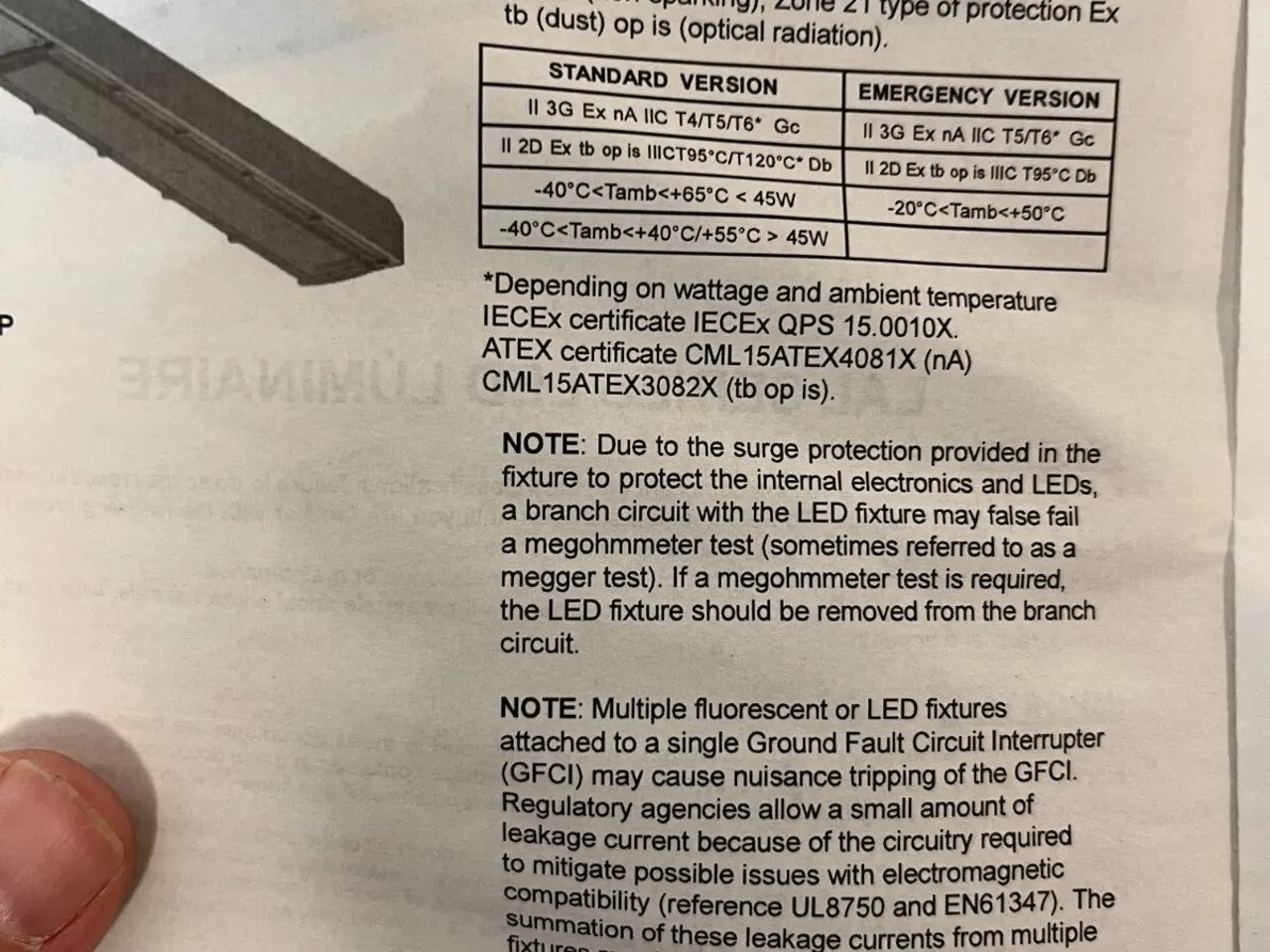 Billede 10 - Killark LALFP630L3D 45W LED Hazardous Location