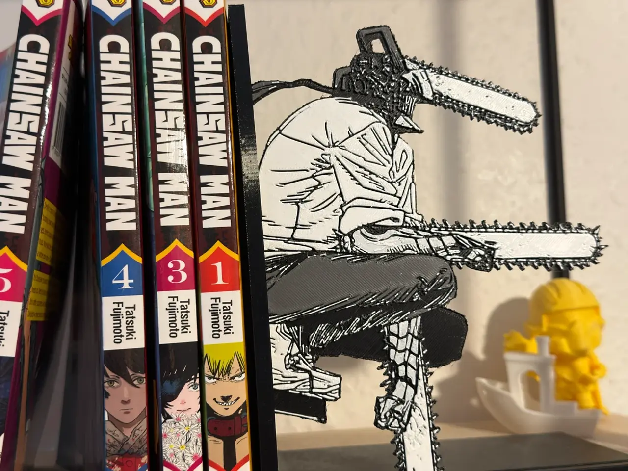 Billede 2 - Chainsaw man bookend
