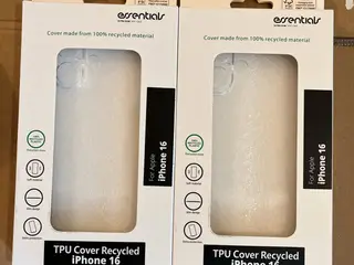 Cover til iPhone 16, gennemsigtigt