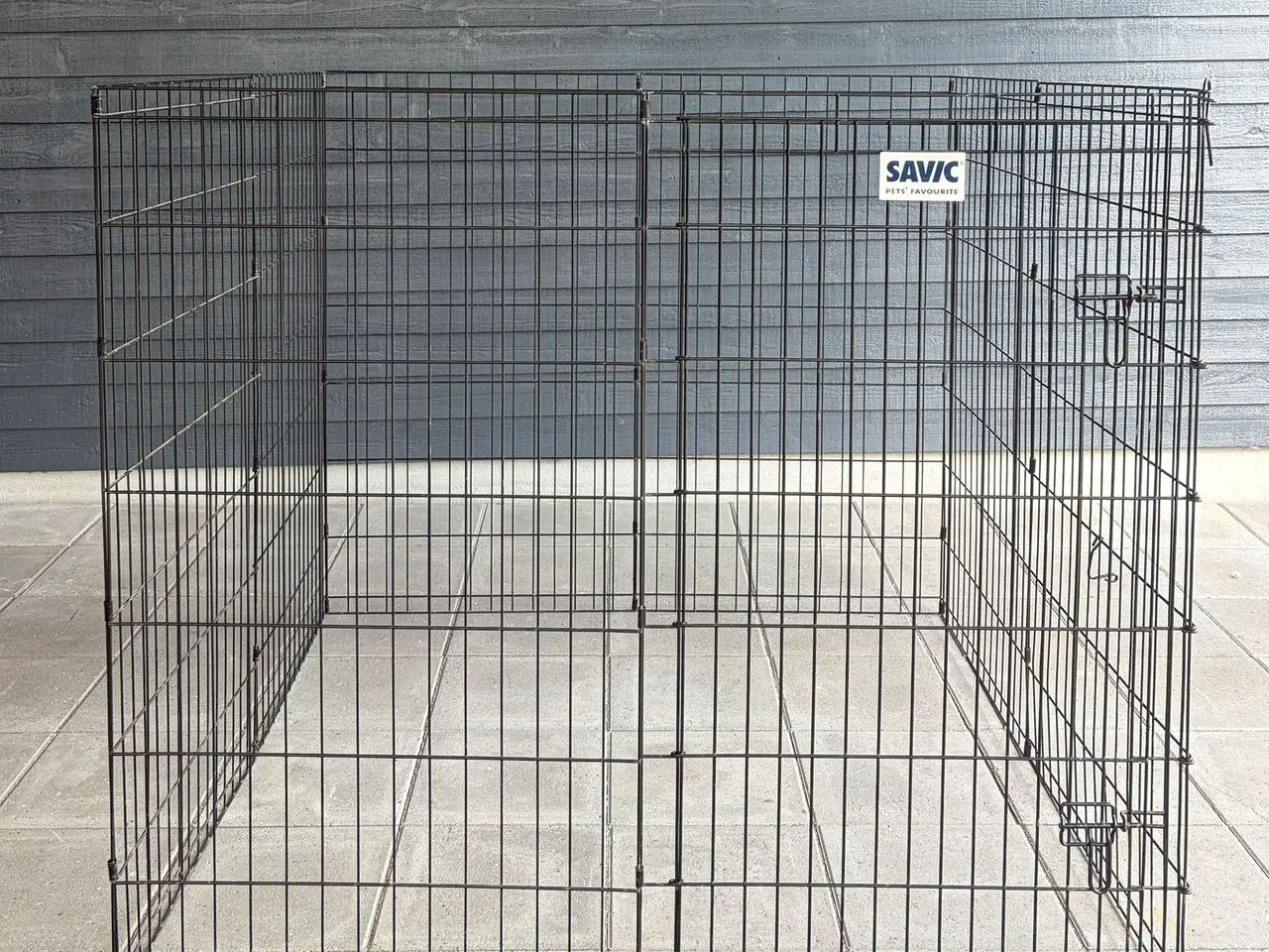 Billede 5 - Savic hvalpegård i metal, 8 paneler a 61 x 107 cm