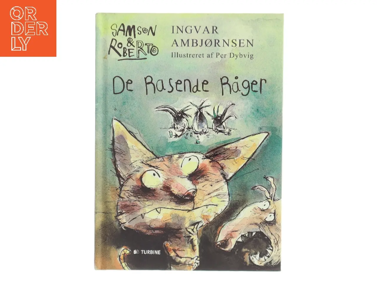 Billede 1 - De rasende råger af Ingvar Ambjørnsen (Bog)