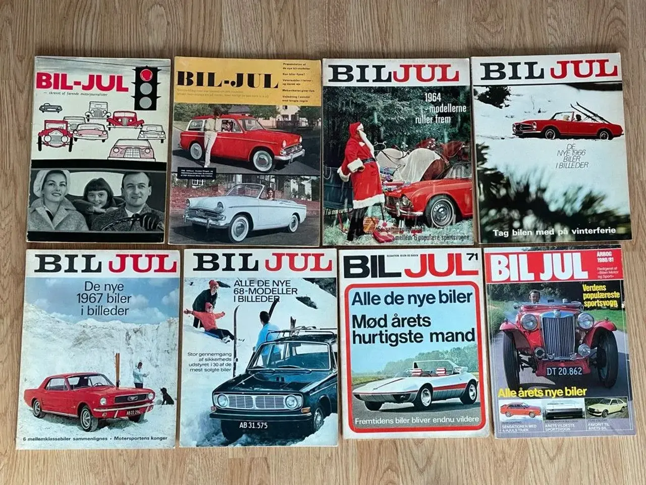 Billede 1 - BILJUL årgange 1965 i fin stand!