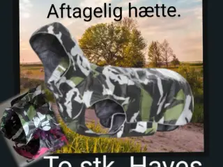 2 stk Rukka hunde regnjakke.