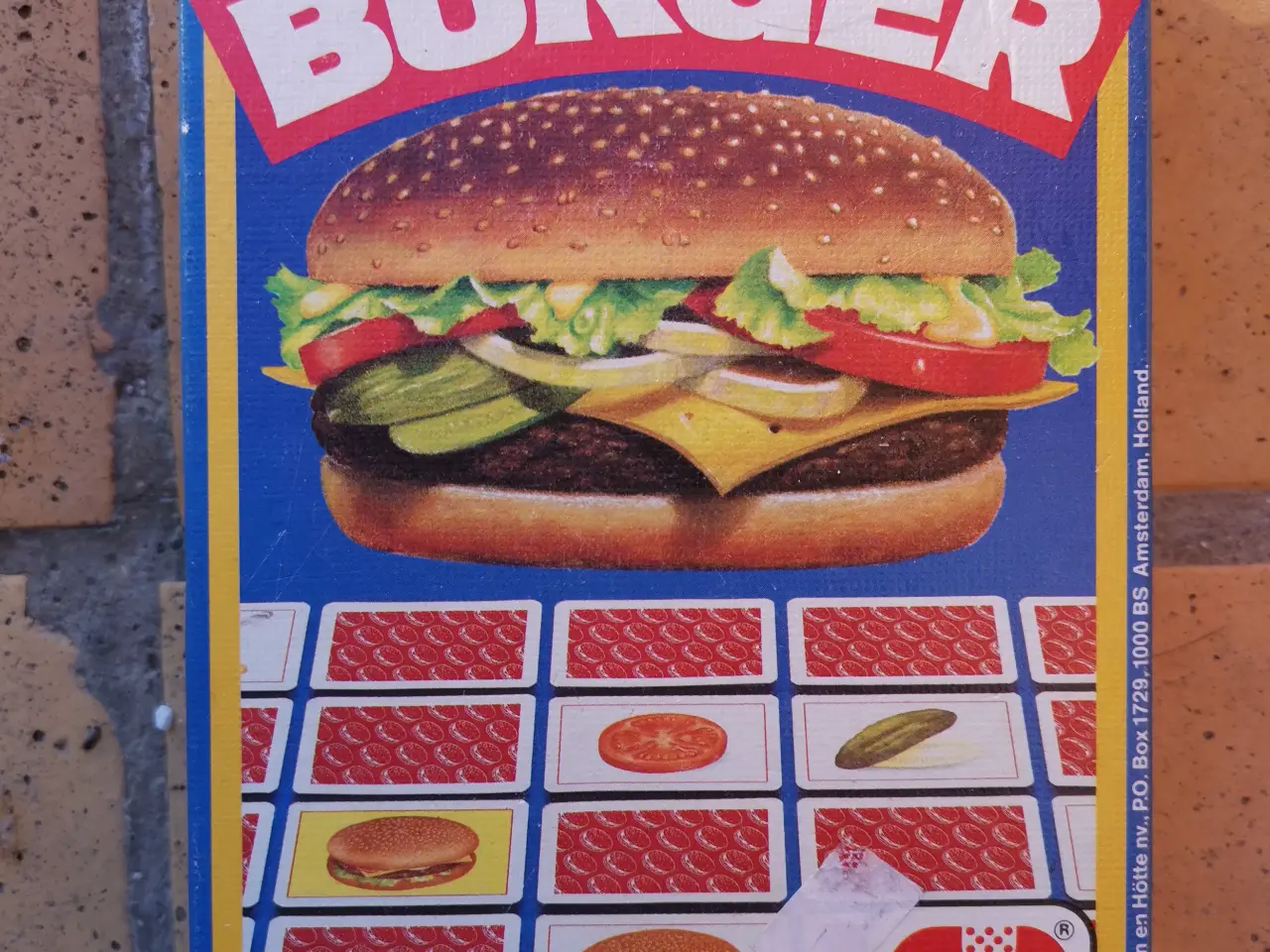 Billede 1 - Burger Kortspil Brætspil