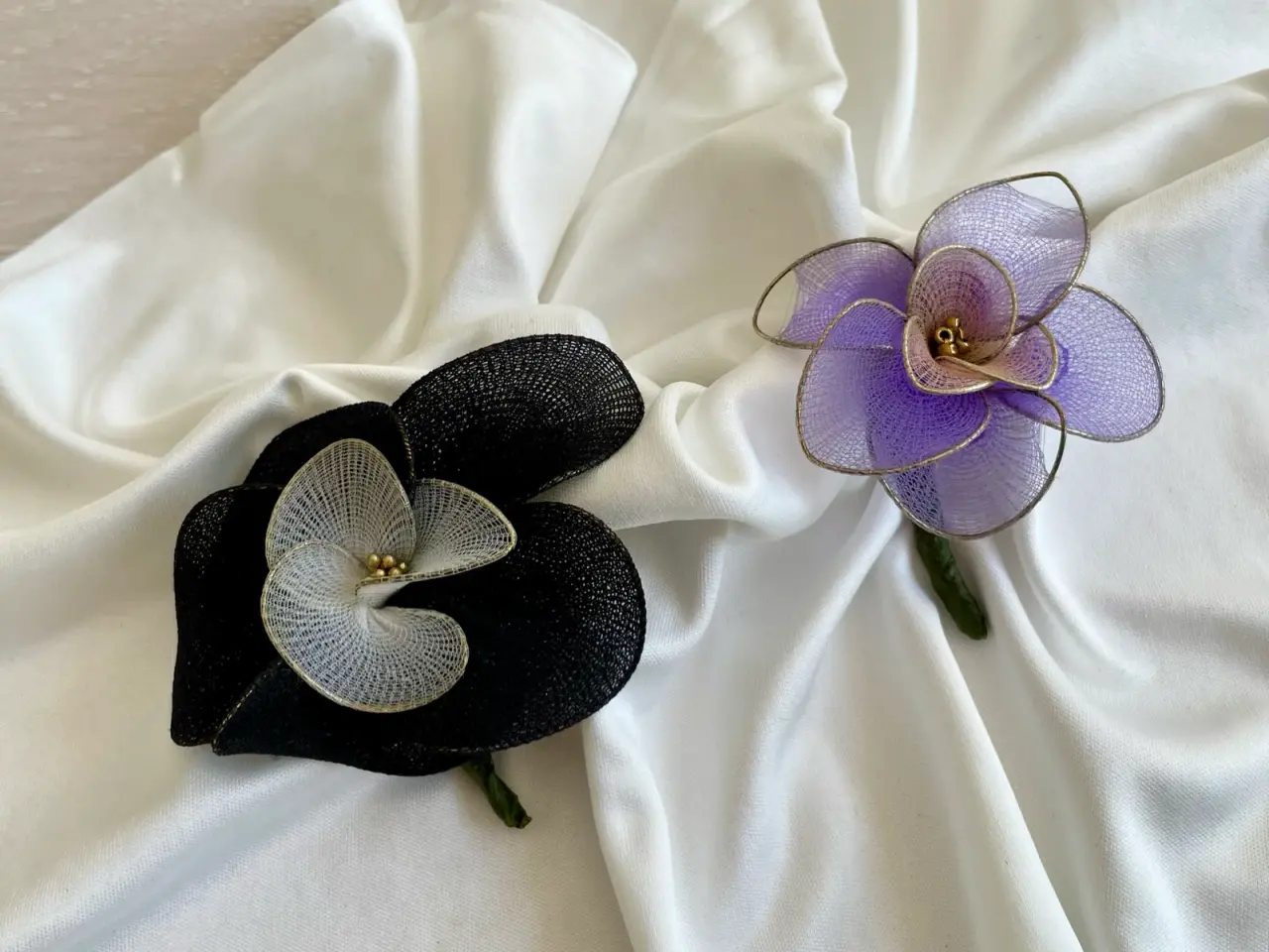 Billede 2 - Vintage hatteblomster