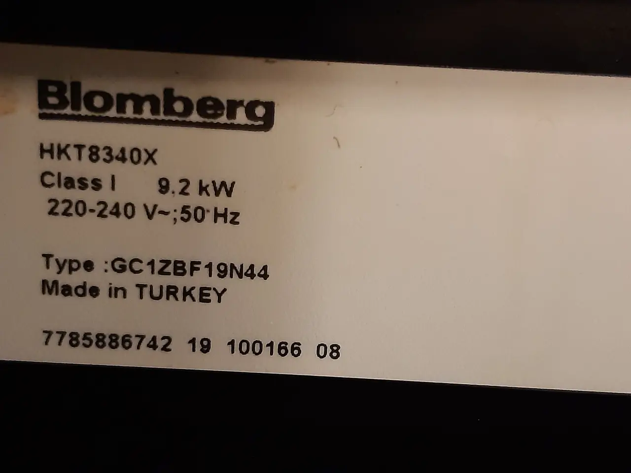 Billede 3 - Blomberg keramisk komfur med stor