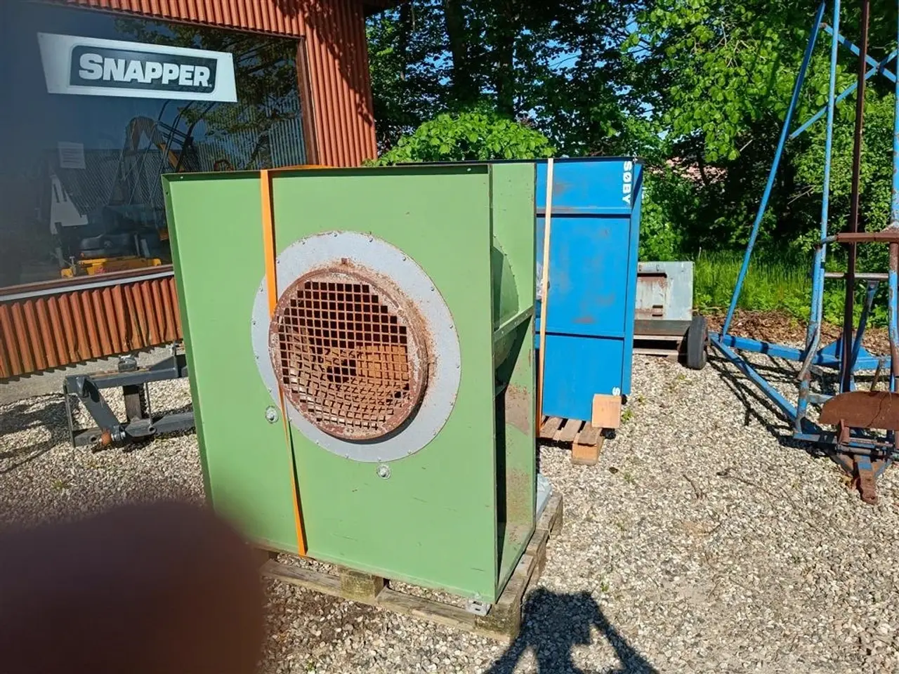 Billede 1 - - - - 5,5 kw / 7,5 hk kornblæser